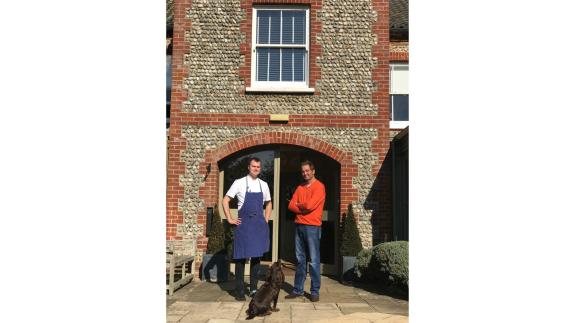 Eastern Daily Press: Galton Blackiston and chef Greg Anderson at Morston Hall, which holds four AA Rosettes. Eastern Daily Press: Galton Blackiston and chef Greg Anderson at Morston Hall, which holds four AA Rosettes.