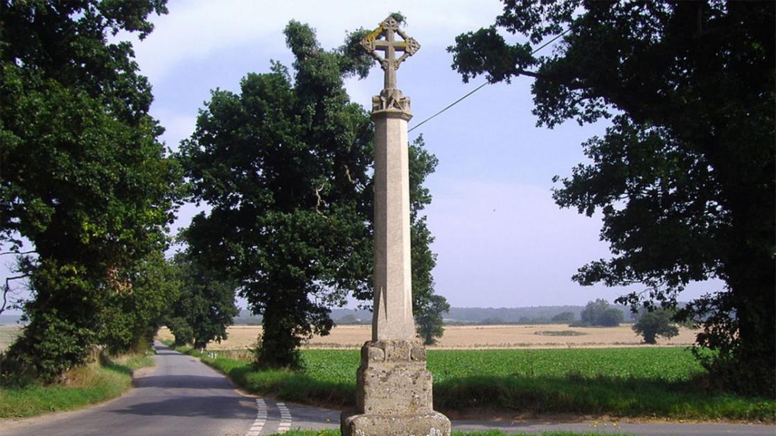 Weird Norfolk: The secret tunnel in North Norfolk marked with a cross 