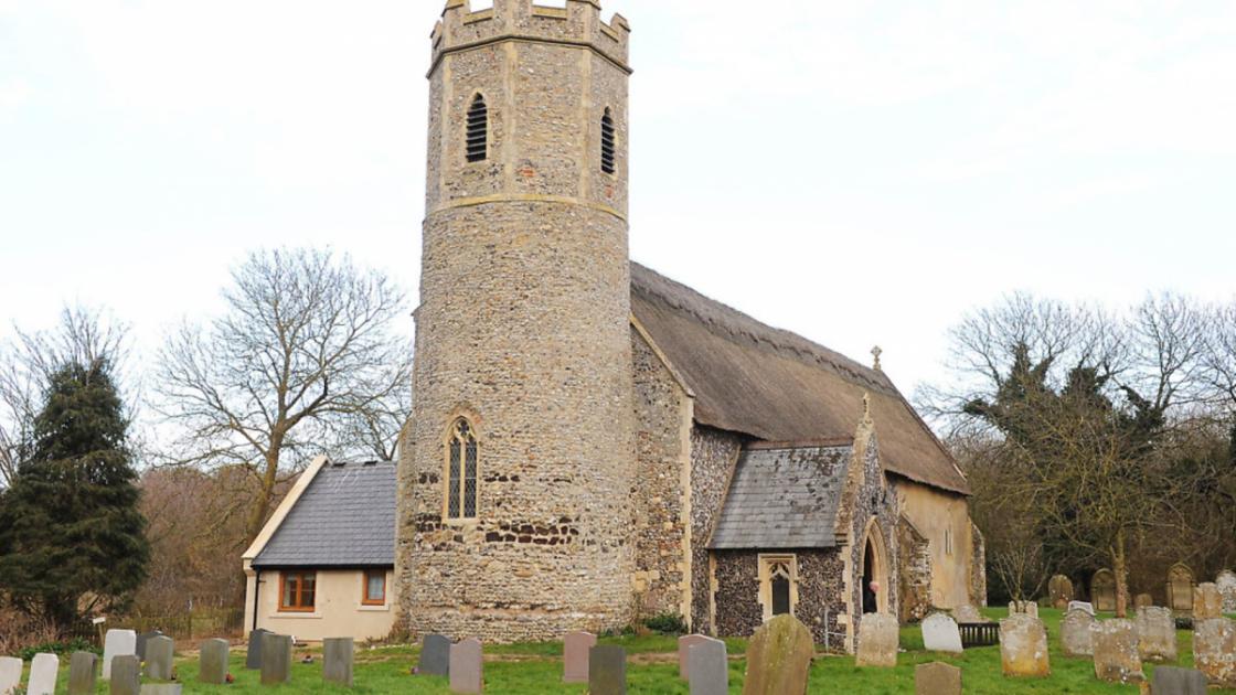 People can climb Mautby church to view Great Yarmouth area 