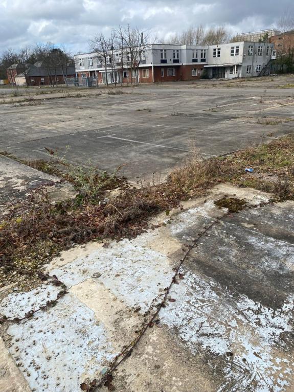 Eastern Daily Press: The site is currently a brown field site Eastern Daily Press: The site is currently a brown field site
