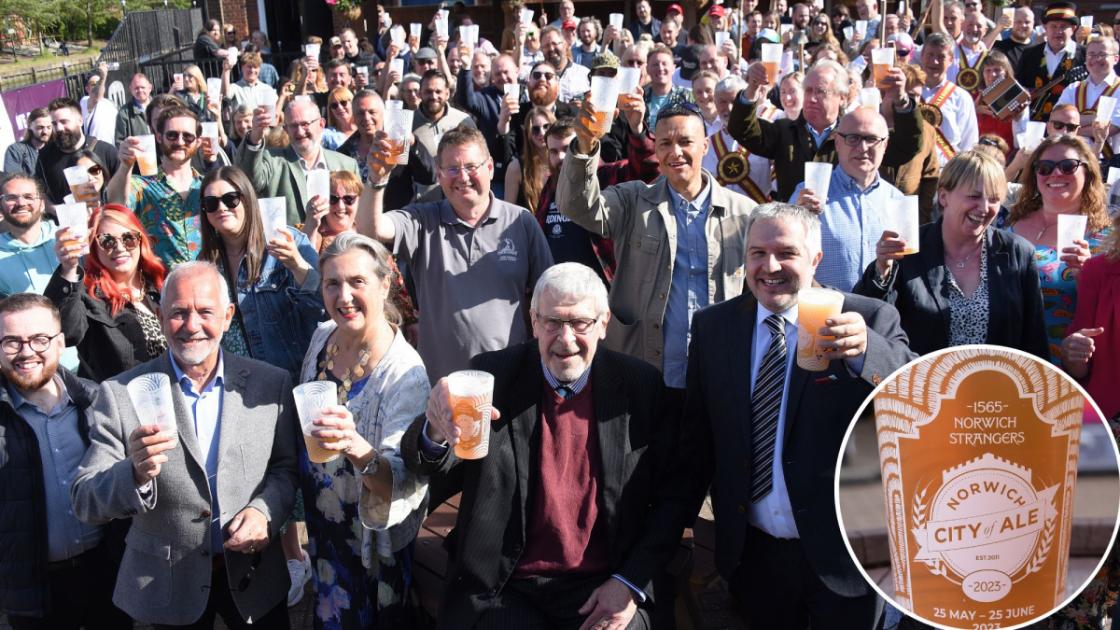 Norwich City of Ale trails launched for 2023 at Waterfront