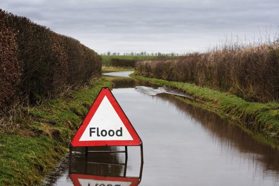 Flooding across Norfolk due to heavy overnight rain 