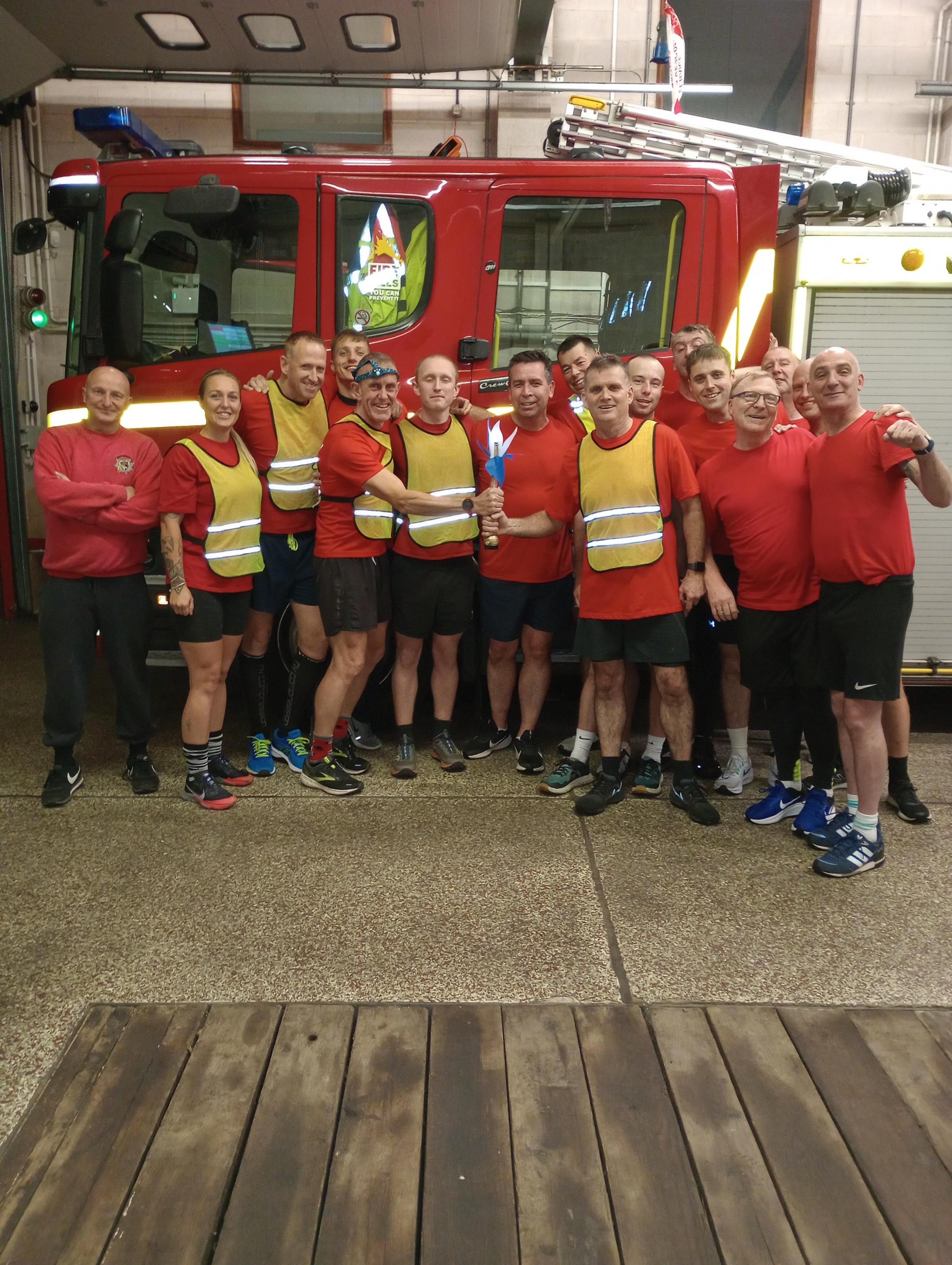 Norfolk firefighters take part in 72-hour fire station relay - Vimarsana News