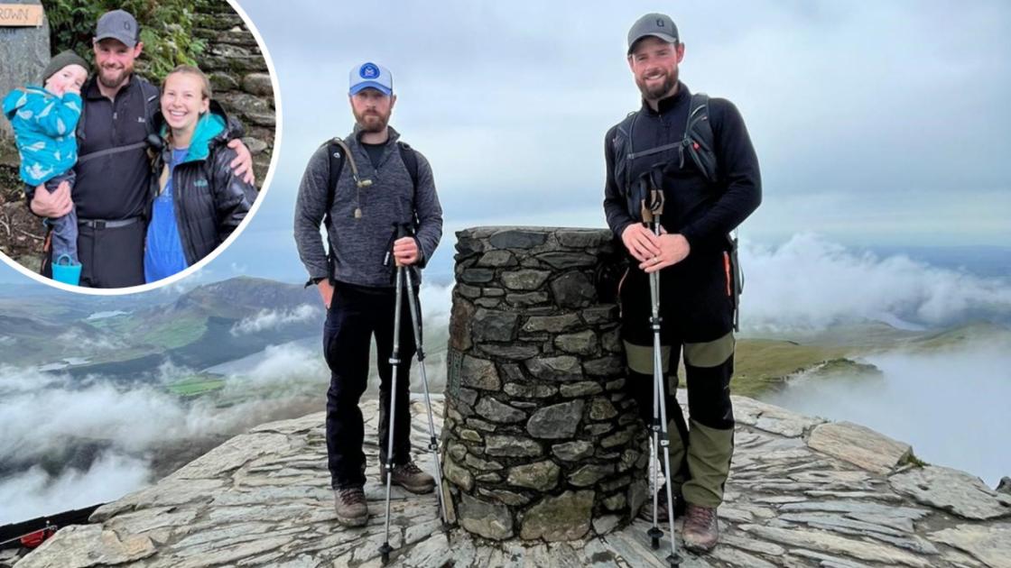 Pair climb Mt Snowdon eight times in aid of Norwich Hospital - Eastern Daily Press