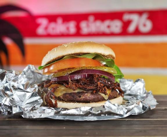 Eastern Daily Press: A burger from Zaks in Norwich Picture: Zaks Eastern Daily Press: A burger from Zaks in Norwich Picture: Zaks