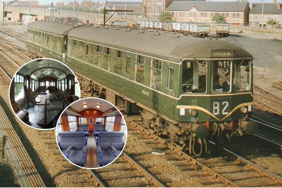 Restored driving coach of Norfolk railway's 1950s railcar wins heritage award 