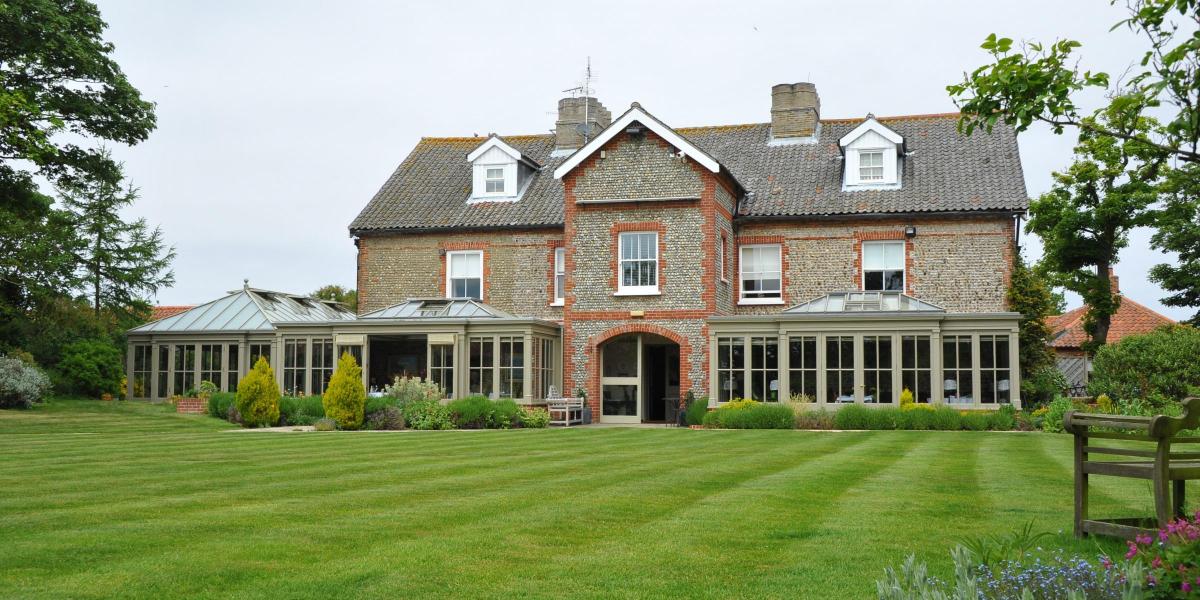Morston Hall hotel and restaurant in north Norfolk for sale 