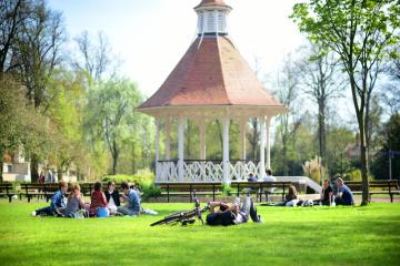 The park where you can admire nature and get an award-winning bite to eat in one spot