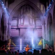 Billie Marten playing in St Lawrence Church at Wild Paths Festival 2021