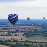 The Old Buckenham Hot Air Balloon Festival 2021 over the Norfolk countryside Picture: Denise Bradley