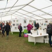 The Royal Norfolk Show Art Gallery features hundreds of paintings and sculptures