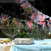 Villagers in East and West Rudham staged a Platinum Jubilee yard sale