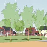 A visualisation of the garden village on the North Of Lowestoft Consultation website. Picture: www.northoflowestoft.co.uk/