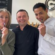 Emma Thompson visited Café Gelato while filming Good Luck To You, Leo Grande