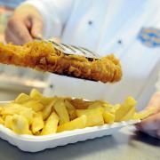 Fish and chips from French's Fish Shop in Wells Picture: Matthew Usher