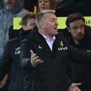 Dean Smith was frustrated at Norwich City's first half against Chelsea