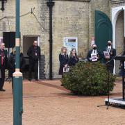 Holocaust Memorial Day was marked in Lowestoft at the town's rail station.