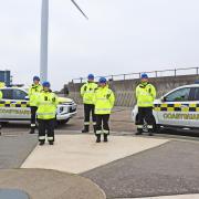 The HM Coastguard team in Lowestoft.