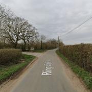 Suffolk police closed Ringfield Road, near Ilketshall, after a serious crash in the early hours of January 13