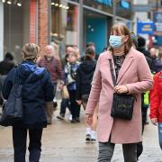Shoppers don their masks to join the post-Christmas sales in Norwich