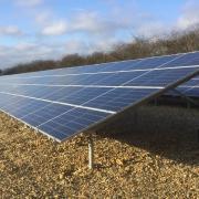 A new solar farm could be built between Mulbarton and Swainsthorpe