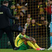Mathias Normann was forced off with his long standing pelvic issue in Norwich City's 0-0 Premier League draw against Wolves