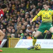 Sam Byram's last senior Norwich City appearance came against Liverpool in February 2020