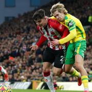 Todd Cantwell was substituted at half time in Norwich City's 2-1 Premier League win over Southampton