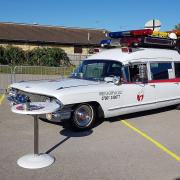 The Ecto-1 Ghostbusters mobile is coming to the Castle Quarter in Norwich.