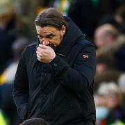 Daniel Farke cut a dejected figure at the end of Norwich City's 2-1 Premier League defeat to Leeds