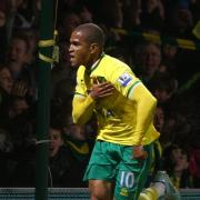 One of Simeon Jackson's four Premier League goals for Norwich was a late equaliser against Fulham at Carrow Road