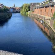 The River Wensum in Norwich.
