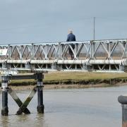 The Bailey bridge connecting Southwold and Walberswick is in need of repairs