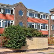 Flats at Harry Chamberlain Court in Lowestoft.