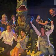 Jurassic Dark is a fundraising event that is part of Break's GoGoDiscover T-Rex Trail.
