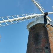 The sails were turned at Dereham Windmill on Thursday August 12