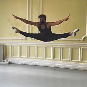 Harrison Elvin, 20, training at The Urdang Academy in London