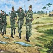 An MTI-funded mural, painted by Mark Harper on the side of the Thetford Dad’s Army Museum, depicts seven of the main cast members in Thetford Forest, where the show was filmed.