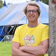 Derek Robertson is one of the organisers of Laugh In The Park 2021, which runs until Sunday in Chapelfield Gardens, Norwich.