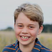 A new picture of Prince George in Norfolk has been released to mark his eighth birthday