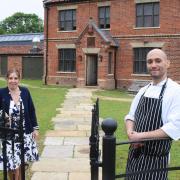 General manager, Tracey Manning, and head chef, Bruno Suarez Alves, at the newly opened Suffield Arms at Thorpe Market. Picture: DENISE BRADLEY