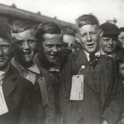 Lowestoft evacuees in June 1940.