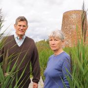 Tim and Geli Harris, owners of Catfield Fen