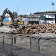Demolition works at the old Jeld Wen sheds off Waveney Drive in Lowestoft have been completed.