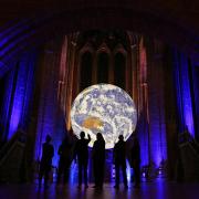 Gaia viewed at Liverpool Cathedral. Images by Gareth Jones