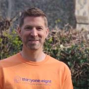 Rev Adrian Miller has shaved his head for independent Christian safeguarding charity, Thirtyone:eight