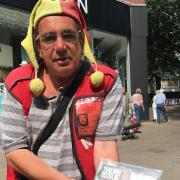 Big Issue seller Simon Gravell, 52, has been selling magazines in Norwich for the past eight years.