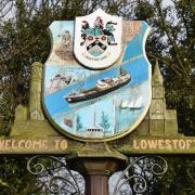 The Welcome to Lowestoft sign. Picture: Mick Howes
