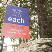 East Anglia’s Children’s Hospices (EACH) is a charity providing palliative care and wellbeing support from its three facilities in Norfolk, Suffolk and Cambridge