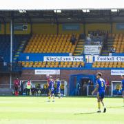 It's football...but not as we know it. King's Lynn Town's pre-season friendly against Kettering Town was played behind closed doors